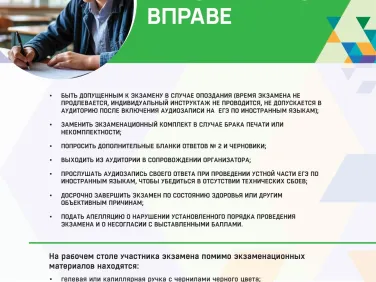 Рособрнадзор подготовил для участников ЕГЭ-2026 новые информационные плакаты.