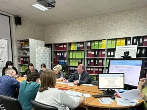 8 февраля 2024 года управлением по контролю и надзору в сфере образования министерства образования и науки Нижегородской области проведено рабочее совещание в форме круглого стола с руководителями общеобразовательных организаций,планирующих в 2024 году получить государственную аккредитацию образовательной деятельности по основным общеобразовательным программам.